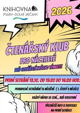 Čtenářský klub pro náctileté