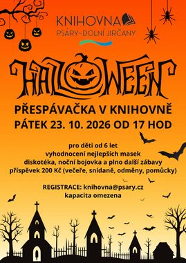 Halloween v knihovně Halloween v knihovně