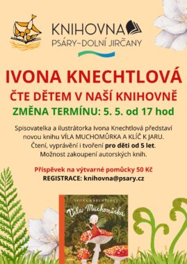 Ivona Knechtlová čte dětem