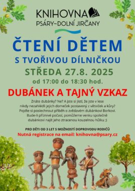 Knihovna - čtení dětem Knihovna - čtení dětem