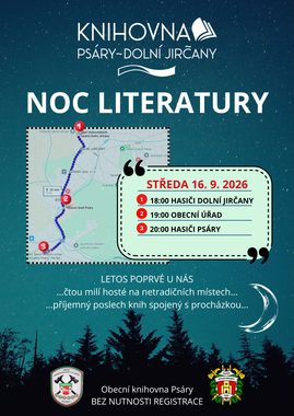 Noc literatury pro dospělé Noc literatury pro dospělé