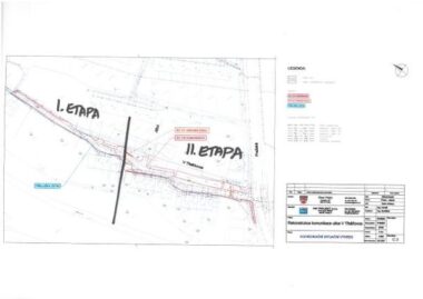 Rekonstrukce komunikace v ul. V Třešňovce - aktualizace