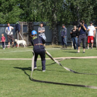 Hasičské závody na hřišti v Dolních Jirčanech 26.5.2012