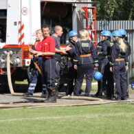 Hasičské závody na hřišti v Dolních Jirčanech 26.5.2012