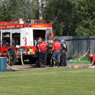 Hasičské závody na hřišti v Dolních Jirčanech 26.5.2012