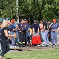 Hasičské závody na hřišti v Dolních Jirčanech 26.5.2012