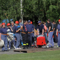 Hasičské závody na hřišti v Dolních Jirčanech 26.5.2012