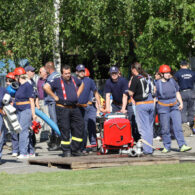 Hasičské závody na hřišti v Dolních Jirčanech 26.5.2012