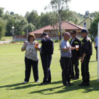 Hasičské závody na hřišti v Dolních Jirčanech 26.5.2012