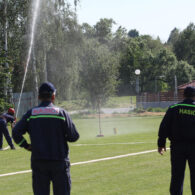 Hasičské závody na hřišti v Dolních Jirčanech 26.5.2012