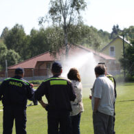 Hasičské závody na hřišti v Dolních Jirčanech 26.5.2012