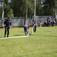 Hasičské závody na hřišti v Dolních Jirčanech 26.5.2012