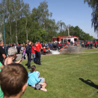 Hasičské závody na hřišti v Dolních Jirčanech 26.5.2012