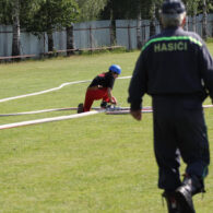 Hasičské závody na hřišti v Dolních Jirčanech 26.5.2012