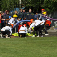 Hasičské závody na hřišti v Dolních Jirčanech 26.5.2012