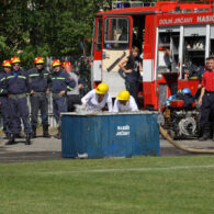 Hasičské závody na hřišti v Dolních Jirčanech 26.5.2012