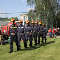 Hasičské závody na hřišti v Dolních Jirčanech 26.5.2012