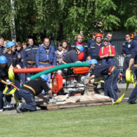 Hasičské závody na hřišti v Dolních Jirčanech 26.5.2012