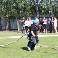 Hasičské závody na hřišti v Dolních Jirčanech 26.5.2012