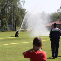 Hasičské závody na hřišti v Dolních Jirčanech 26.5.2012