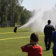 Hasičské závody na hřišti v Dolních Jirčanech 26.5.2012