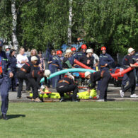 Hasičské závody na hřišti v Dolních Jirčanech 26.5.2012