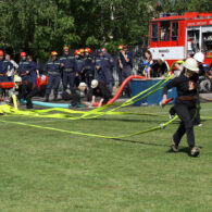 Hasičské závody na hřišti v Dolních Jirčanech 26.5.2012