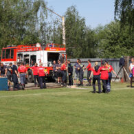 Hasičské závody na hřišti v Dolních Jirčanech 26.5.2012