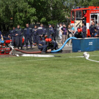 Hasičské závody na hřišti v Dolních Jirčanech 26.5.2012