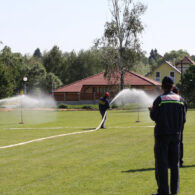 Hasičské závody na hřišti v Dolních Jirčanech 26.5.2012