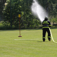 Hasičské závody na hřišti v Dolních Jirčanech 26.5.2012