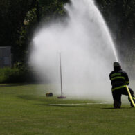 Hasičské závody na hřišti v Dolních Jirčanech 26.5.2012