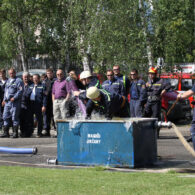 Hasičské závody na hřišti v Dolních Jirčanech 26.5.2012