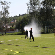 Hasičské závody na hřišti v Dolních Jirčanech 26.5.2012