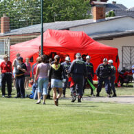 Hasičské závody na hřišti v Dolních Jirčanech 26.5.2012