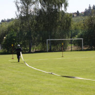 Hasičské závody na hřišti v Dolních Jirčanech 26.5.2012