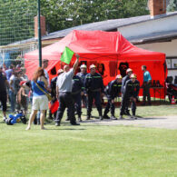 Hasičské závody na hřišti v Dolních Jirčanech 26.5.2012