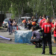 Hasičské závody na hřišti v Dolních Jirčanech 26.5.2012