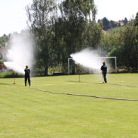 Hasičské závody na hřišti v Dolních Jirčanech 26.5.2012