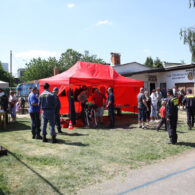 Hasičské závody na hřišti v Dolních Jirčanech 26.5.2012