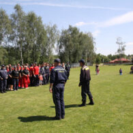 Hasičské závody na hřišti v Dolních Jirčanech 26.5.2012