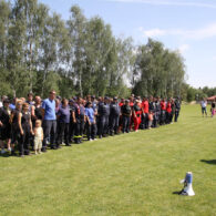 Hasičské závody na hřišti v Dolních Jirčanech 26.5.2012