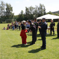 Hasičské závody na hřišti v Dolních Jirčanech 26.5.2012