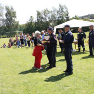 Hasičské závody na hřišti v Dolních Jirčanech 26.5.2012