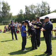 Hasičské závody na hřišti v Dolních Jirčanech 26.5.2012