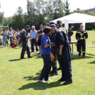 Hasičské závody na hřišti v Dolních Jirčanech 26.5.2012