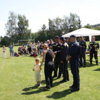 Hasičské závody na hřišti v Dolních Jirčanech 26.5.2012