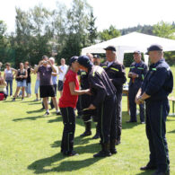 Hasičské závody na hřišti v Dolních Jirčanech 26.5.2012