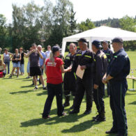 Hasičské závody na hřišti v Dolních Jirčanech 26.5.2012