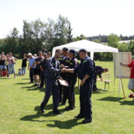 Hasičské závody na hřišti v Dolních Jirčanech 26.5.2012